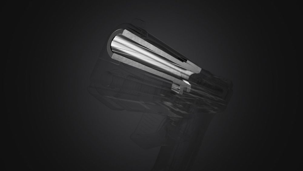 Cold hammer-forged barrels